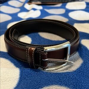 Men's Brown Leather Belt